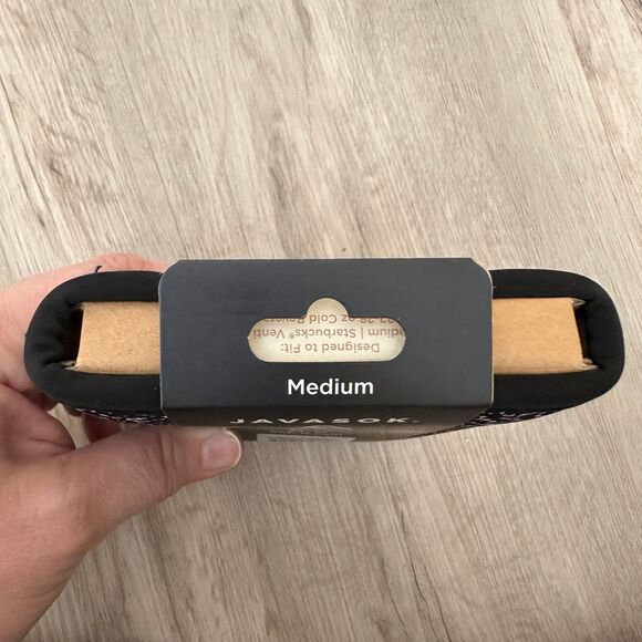 Java Sok Cold Cup Sleeve Compose Yourself Composition Notebook Print Medium NEW - Picture 5 of 8